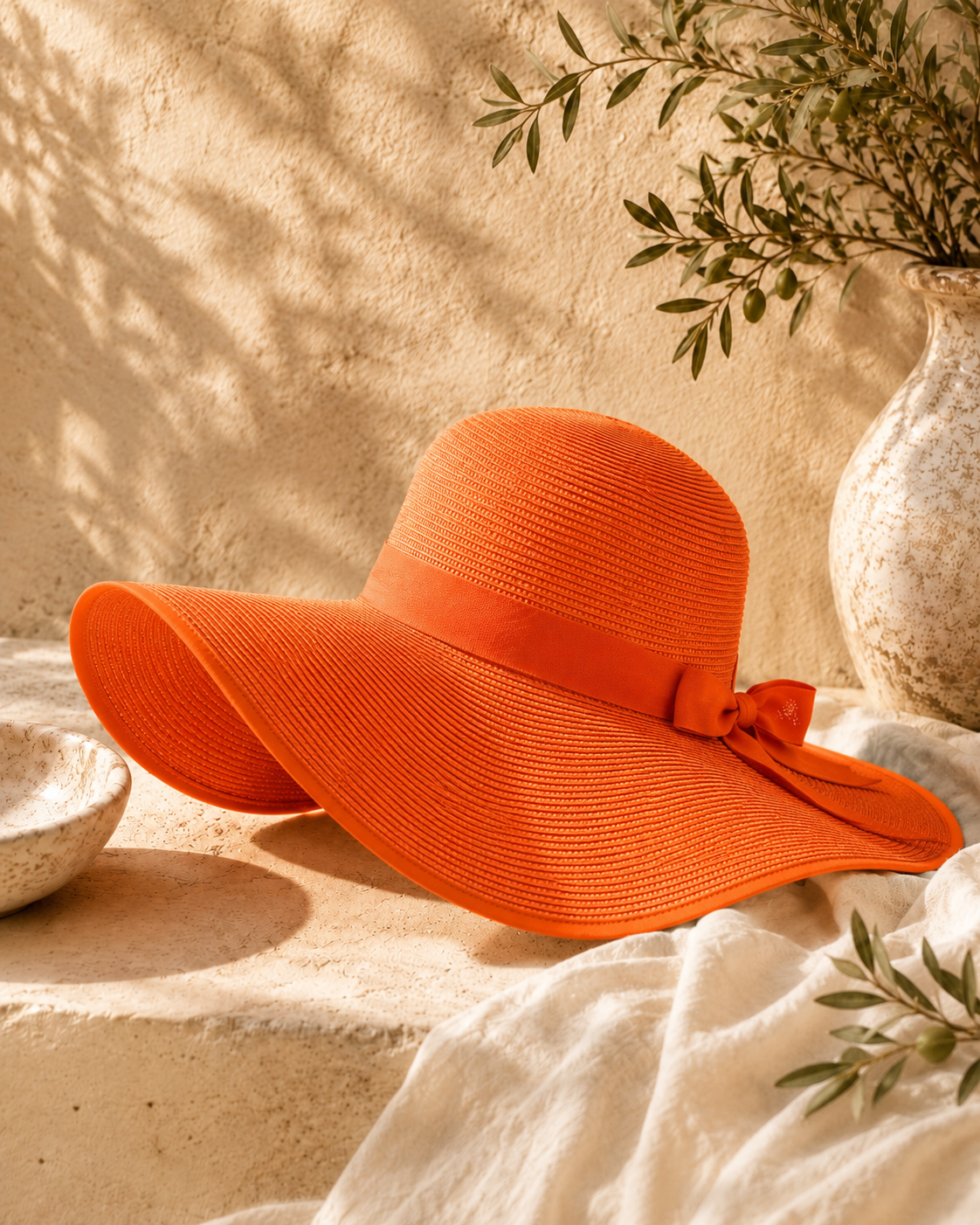 Sombrero de Paja de Ala Ancha | Maison Lúa