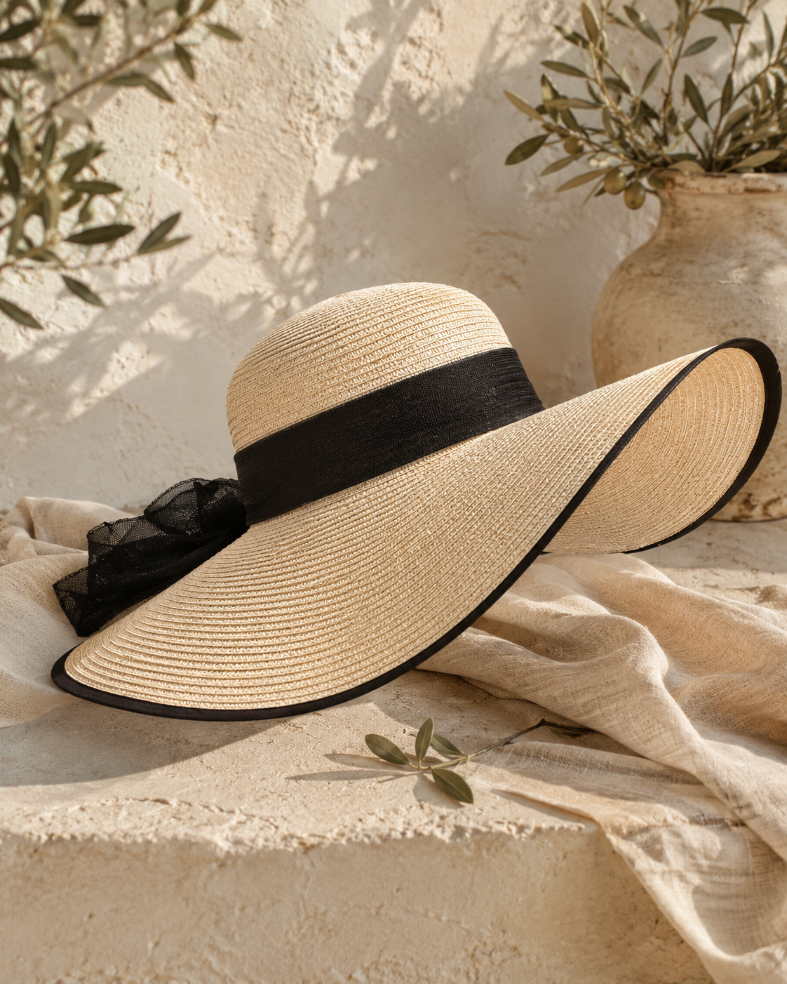 Sombrero de Paja de Ala Ancha | Maison Lúa
