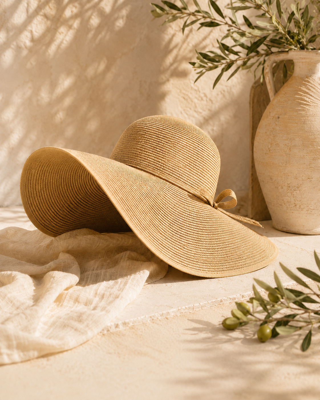 Sombrero de Paja de Ala Ancha | Maison Lúa