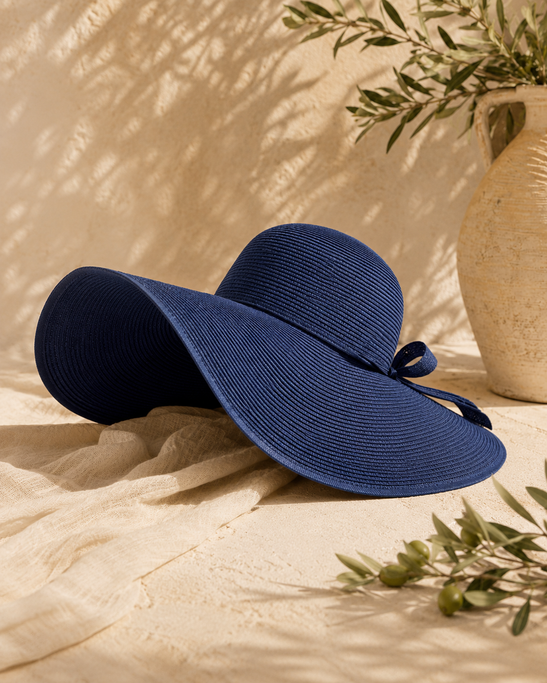 Sombrero de Paja de Ala Ancha | Maison Lúa