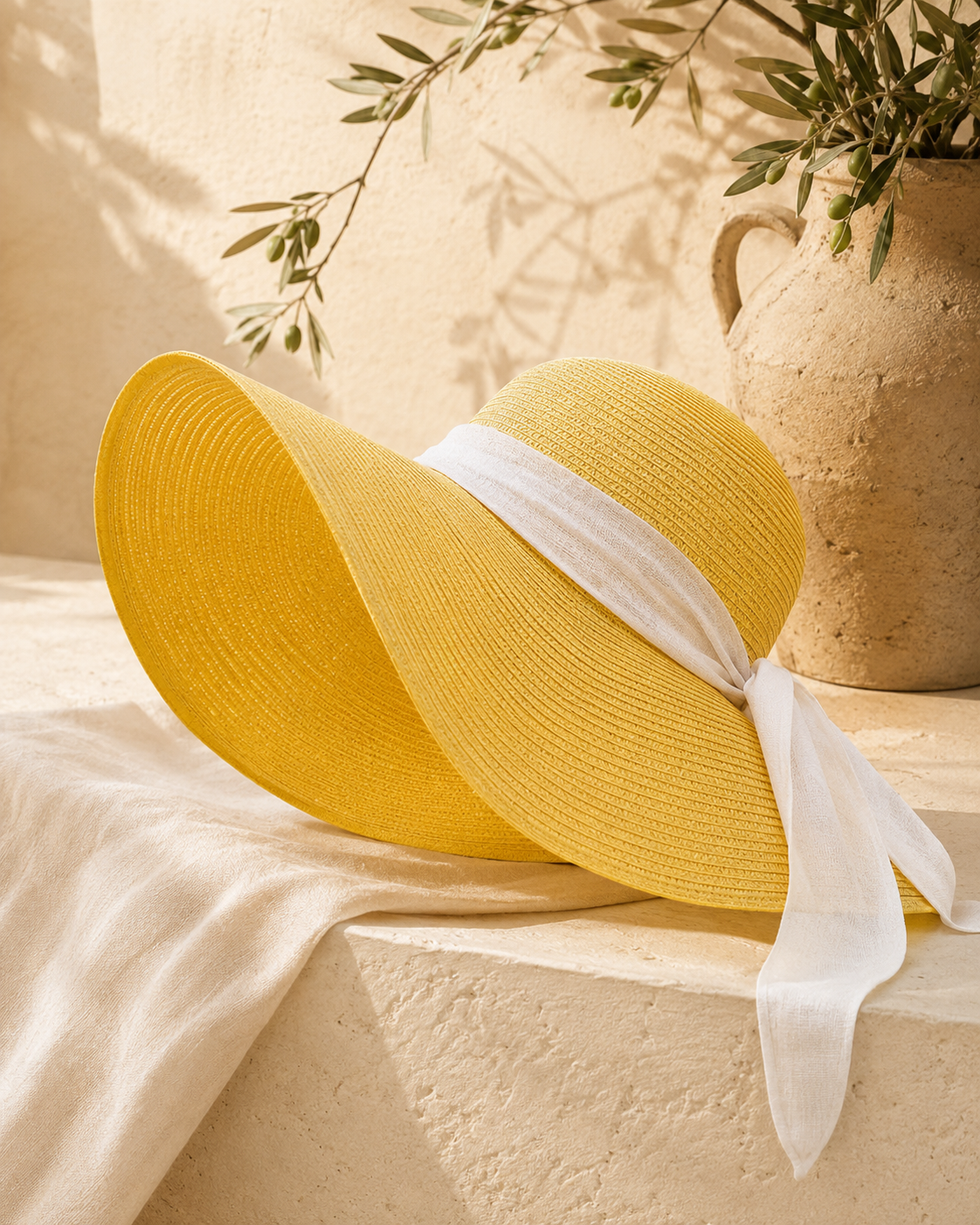 Sombrero de Paja de Ala Ancha | Maison Lúa