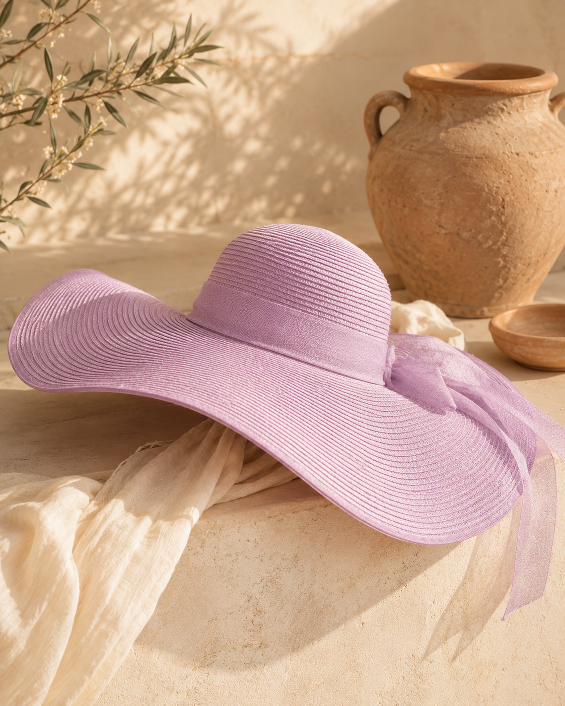 Sombrero de Paja de Ala Ancha | Maison Lúa